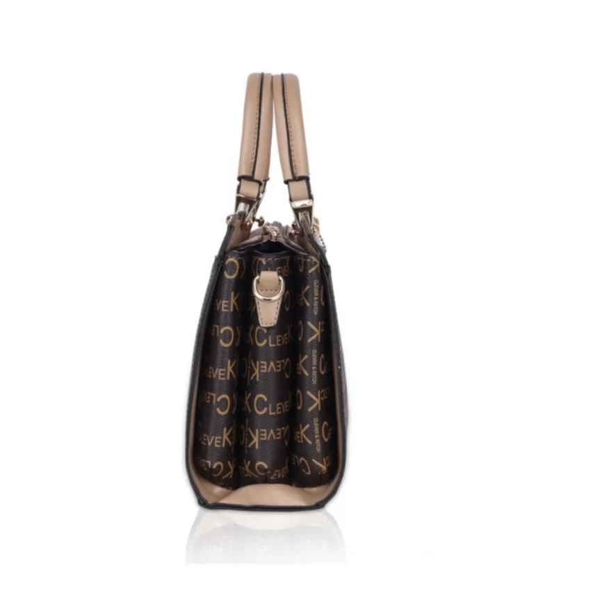 Generic Women's Faux Leather Printed Handbag (Hilver) - Image 5