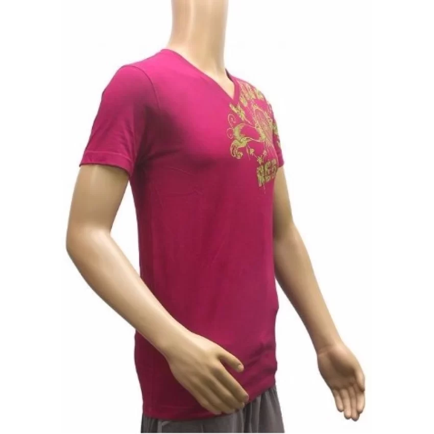 Generic Mens Hosiery Mix Printed Men Tshirts (Purple, XS) - Image 3