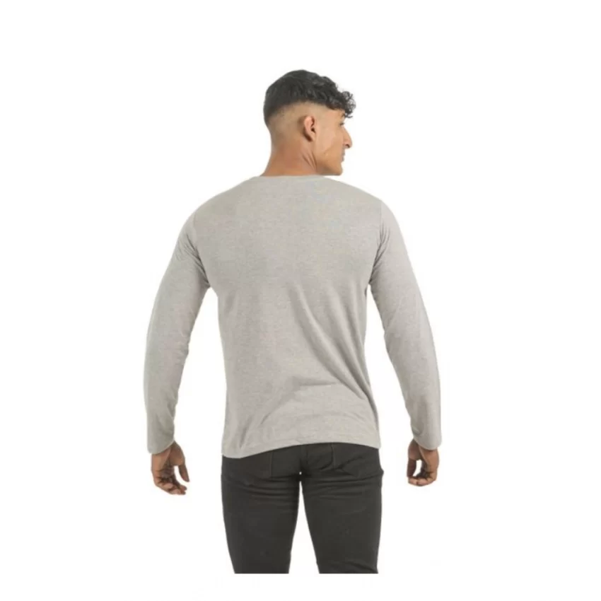 Generic Pack of 2 Men's Casual Cotton Solid Full Sleeve Tshirts (Multicolor) - Image 5