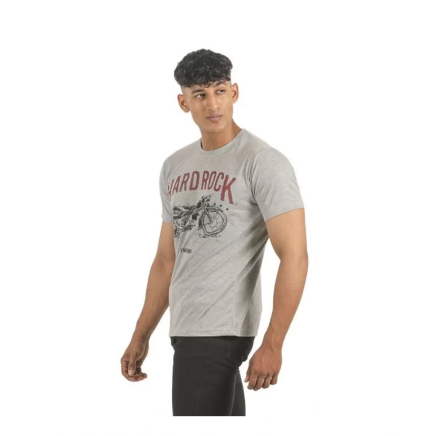 Generic Pack of 2 Men's Casual Cotton Printed Short Sleeve Tshirts (Multicolor) - Image 4